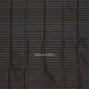 Deep Red Black Tribal Theme Sambalpuri Silk Saree