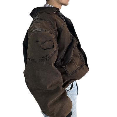 Faded Flight Bomber Jacket