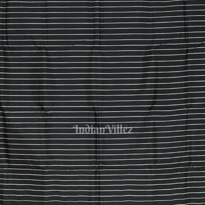 Deep Orange Odisha Ikat Jhoti Designer Contemporary Silk Saree