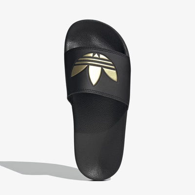 Adidas Originals | ADILETTE LITE { BLACK/GOLD