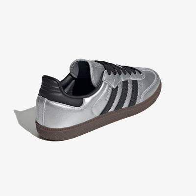 ADIDAS ORIGINALS | SAMBA OG { SILVER METALLIC/CORE BLACK
