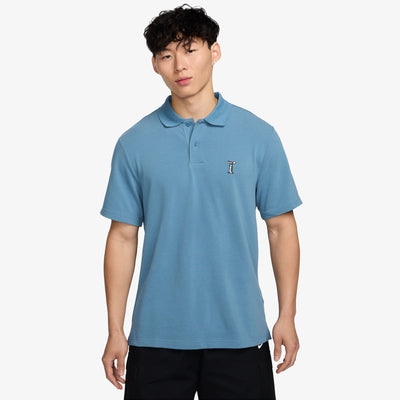 NIKE | POLO { AEGEAN STORM/BLACK/BLACK