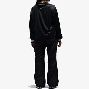 NIKE | AS W NSW CLLCTN DF JQRD LS JSY { BLACK/LT IRON ORE/WHITE