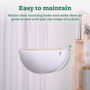 Hanging Ceramic Planters Petrichor Smite