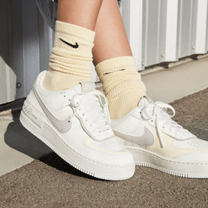 Nike | AIR FORCE 1 SHADOW  { SAIL/PLATINUM VIOLET-COCONUT MILK