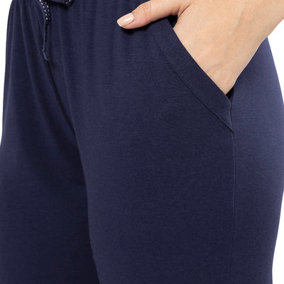 Full Length PJ Bottom - Ocean Cavern Solid