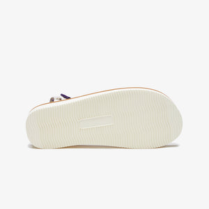 Suicoke | KISSE-PO  { IVORY WHITE/BROWN