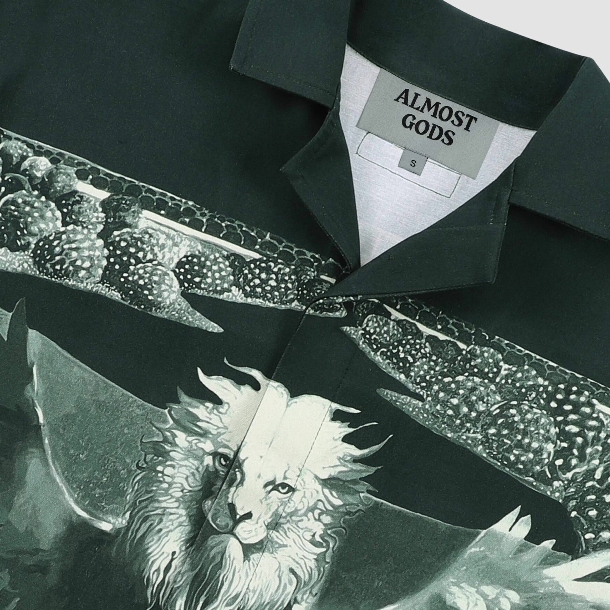 ALMOST GODS | MIRAGE SHIRT IN TWILL { BLACK
