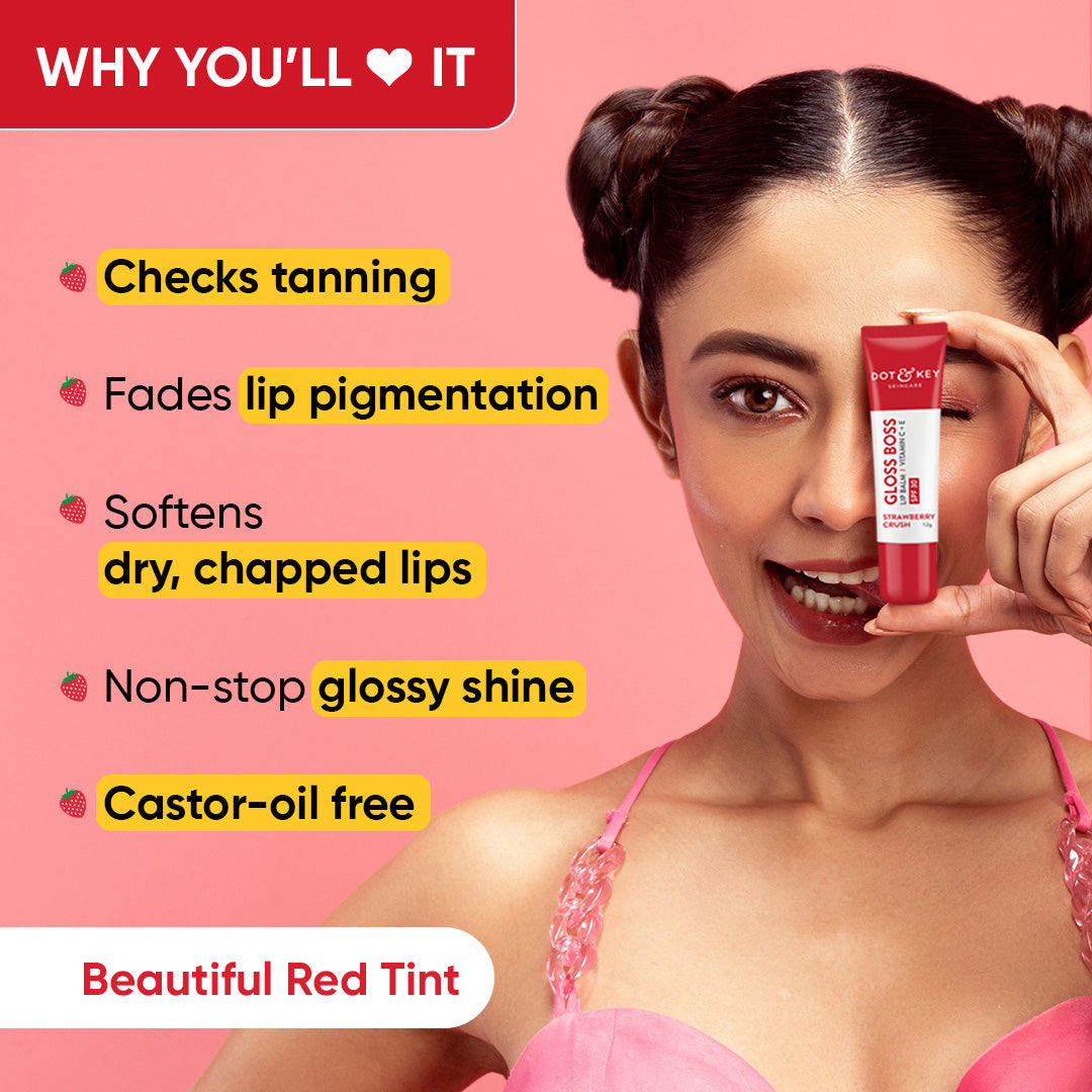 Vitamin C + E Lip Balm with SPF 50+