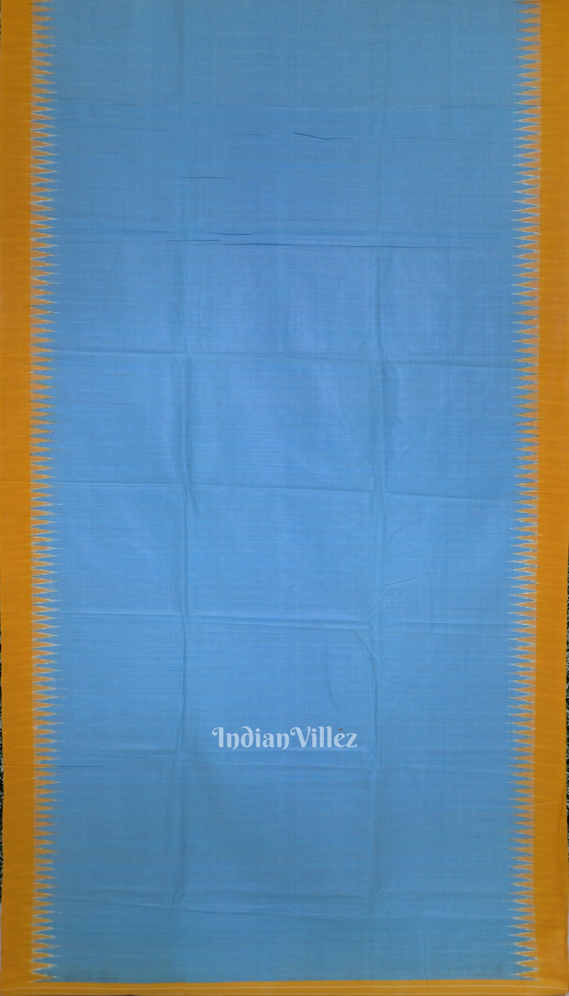 Sky Yellow Gopalpur Tussar Silk Saree