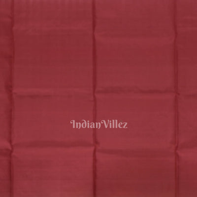Sky Green With Pinkish Red Pure Kanjivaram Soft Silk Saree