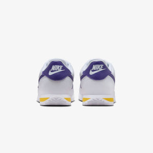 NIKE | CORTEZ { WHITE/VARSITY PURPLE-VARSITY MAIZE
