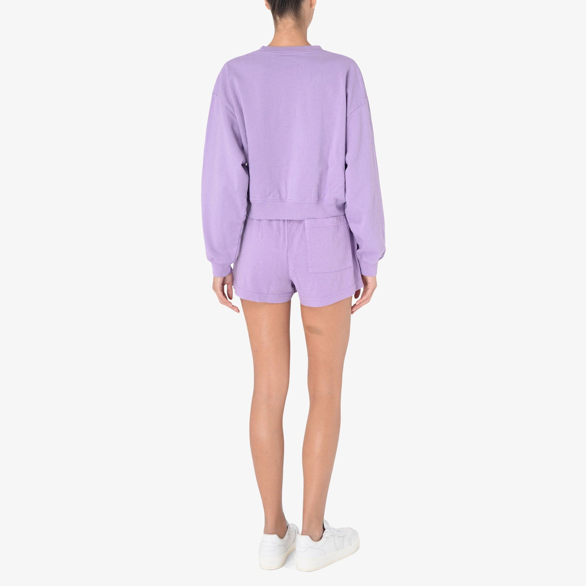 SPORTY & RICH | WELLNESS IVY DISCO SHORT { VIOLET/WHITE