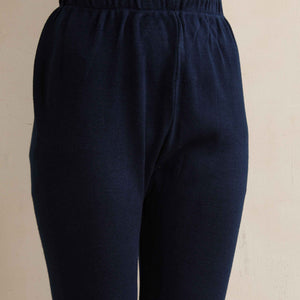 trueBrowns Navy Woollen Leggings