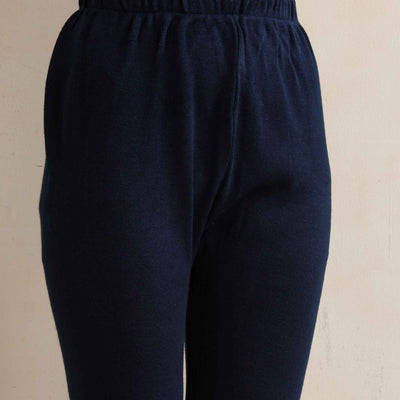 trueBrowns Navy Woollen Leggings
