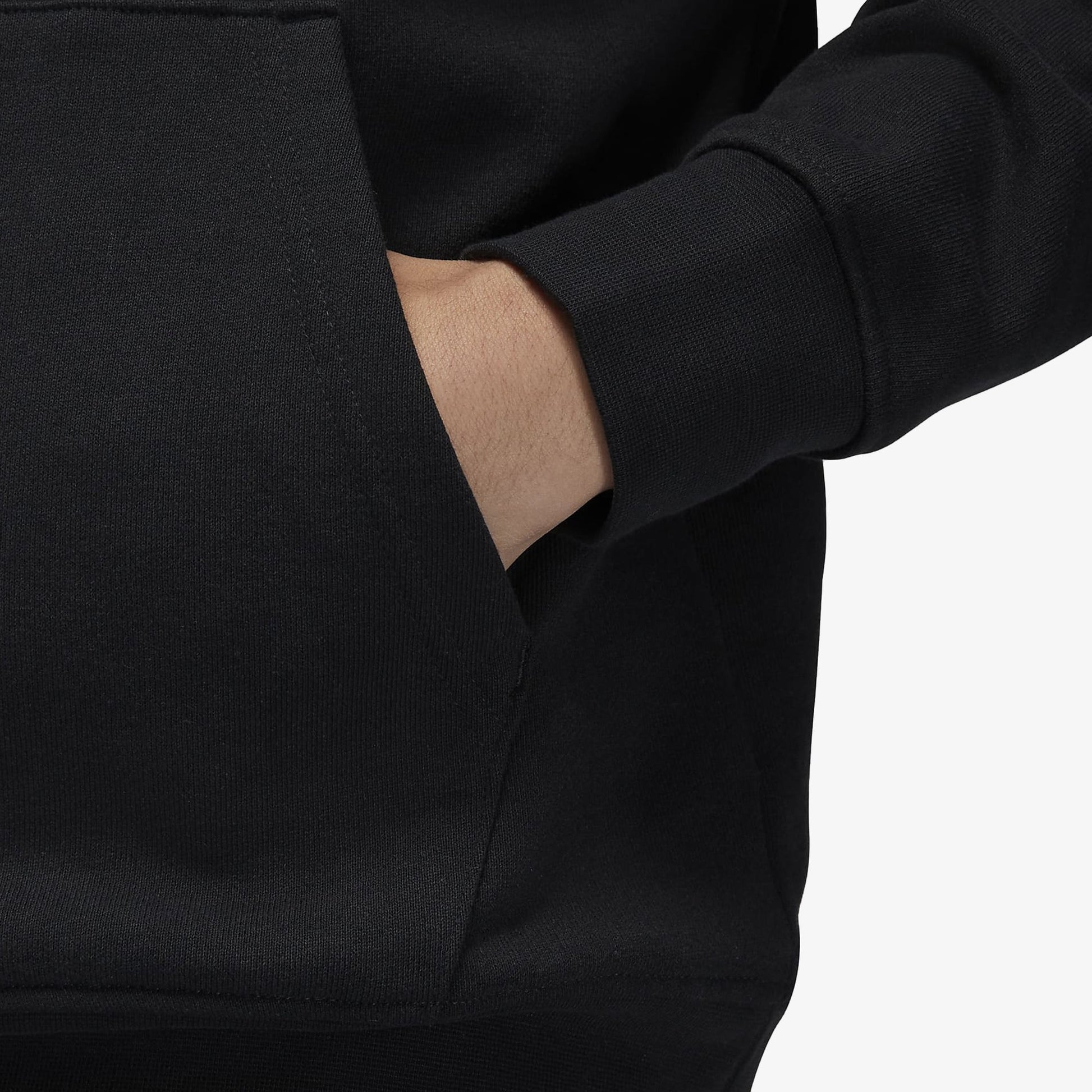 Jordan | FLIGHT FLEECE  { BLACK/SAIL
