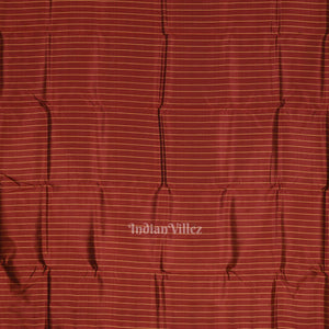 Coffee Mustard Yellow Bird Odisha Ikat Contemporary Designer Saree