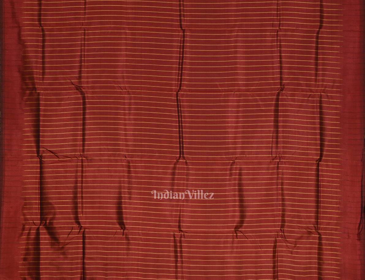 Coffee Mustard Yellow Bird Odisha Ikat Contemporary Designer Saree