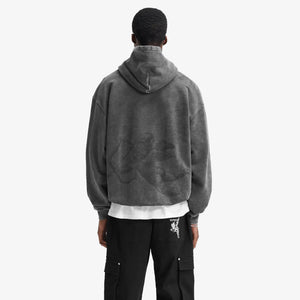 Represent | CHERUB ALL OVER HOODIE  { VINTAGE GREY