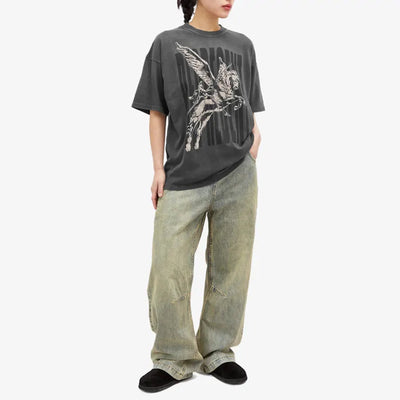 Represent | SPIRITS MASCOT T-SHIRT  { AGED BLACK