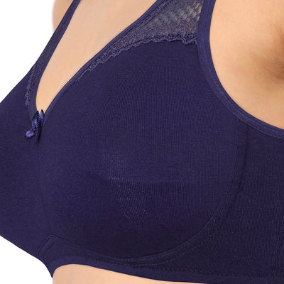 Lace Concealer Non-padded Non-wired Bra - Eclipse