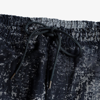 FDMTL | JACQUARD BORO PANTS { BLUE GREY