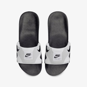 Nike | AIR MAX 1 SLIDE  { WHITE/BLACK