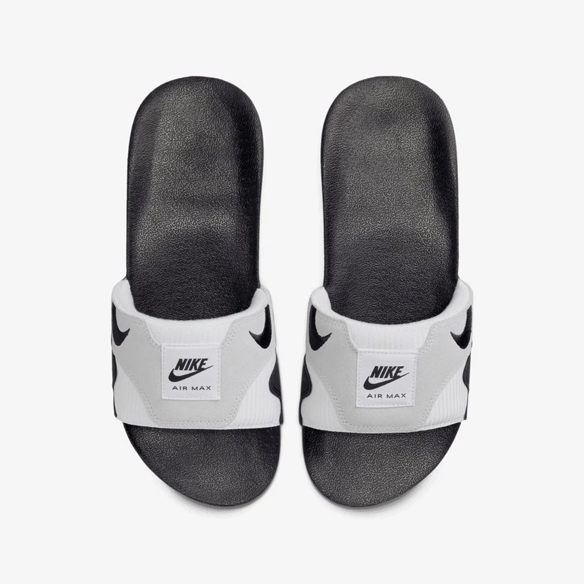 Nike | AIR MAX 1 SLIDE  { WHITE/BLACK