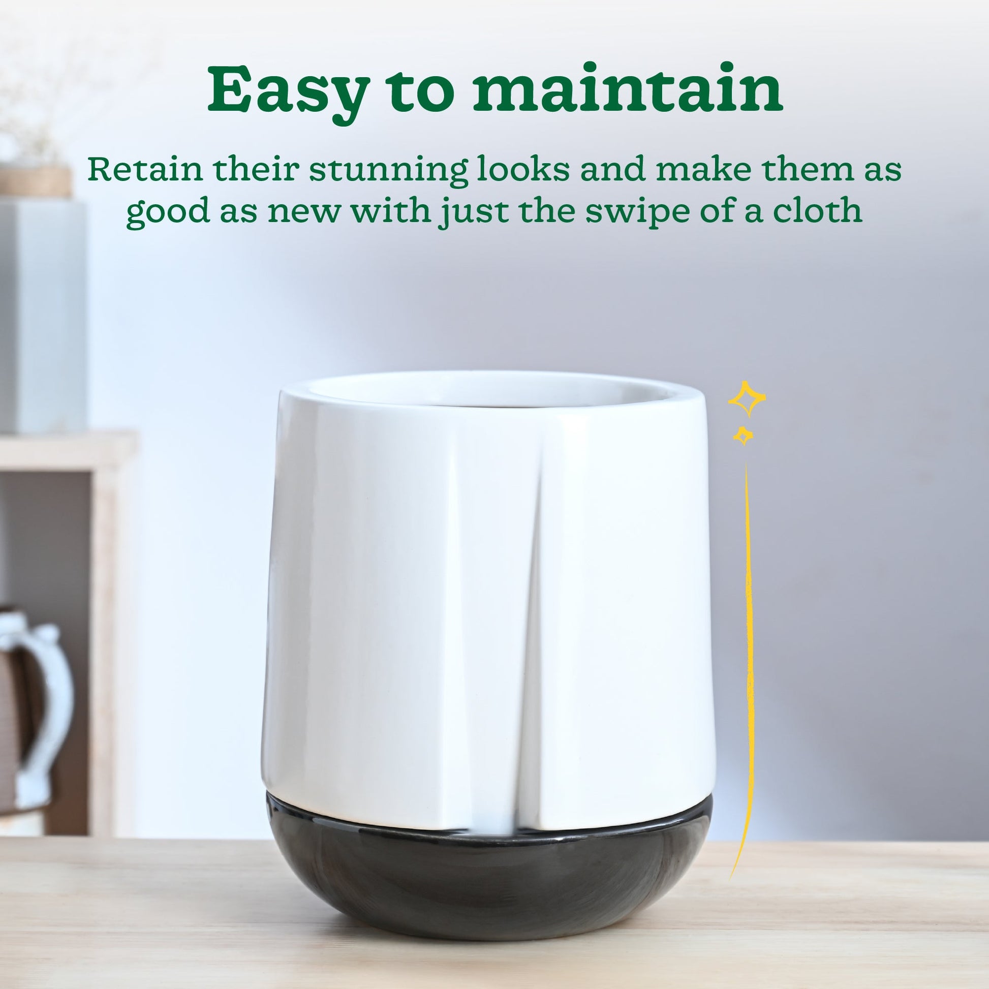 Moonlight Drama Ceramic Planter