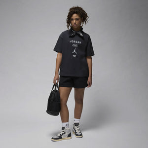 JORDAN | GIRLFRIEND T-SHIRT { OFF NOIR/SAIL