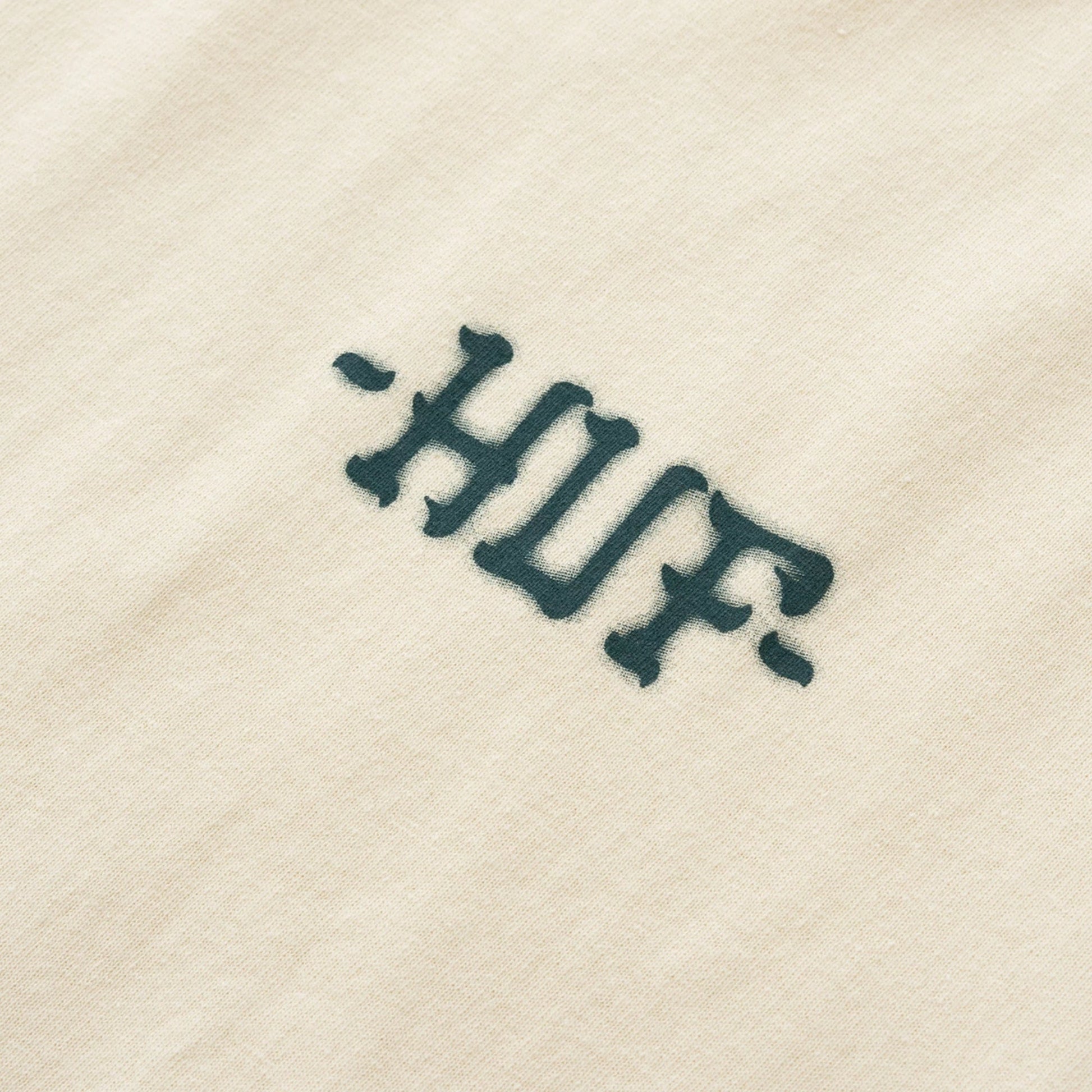 HUF | ROGUE WAVE LONG SLEEVE T-SHIRT  { BONE