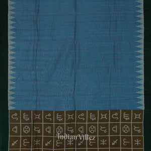 Patli Symbolic Odisha Ikat Sambalpuri Pure Cotton Saree