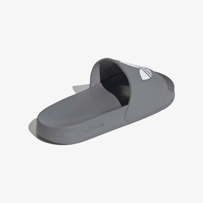 ADIDAS | ADILETTE LITE SLIDES {  GREY/CLOUD WHITE