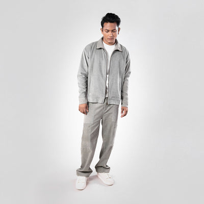 SUPERKICKS | CORDUROY JACKET { SLATE GREY
