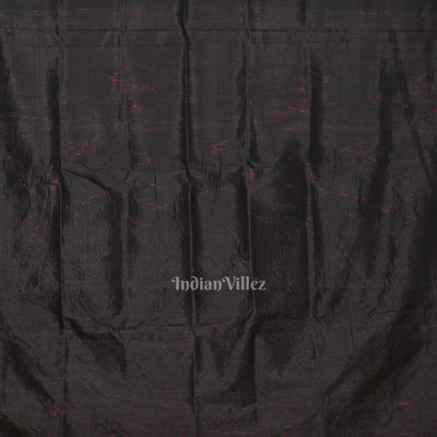 Magenta Pink Black Tribal Jhoti Theme Odisha Ikat Contemporary Designer Saree