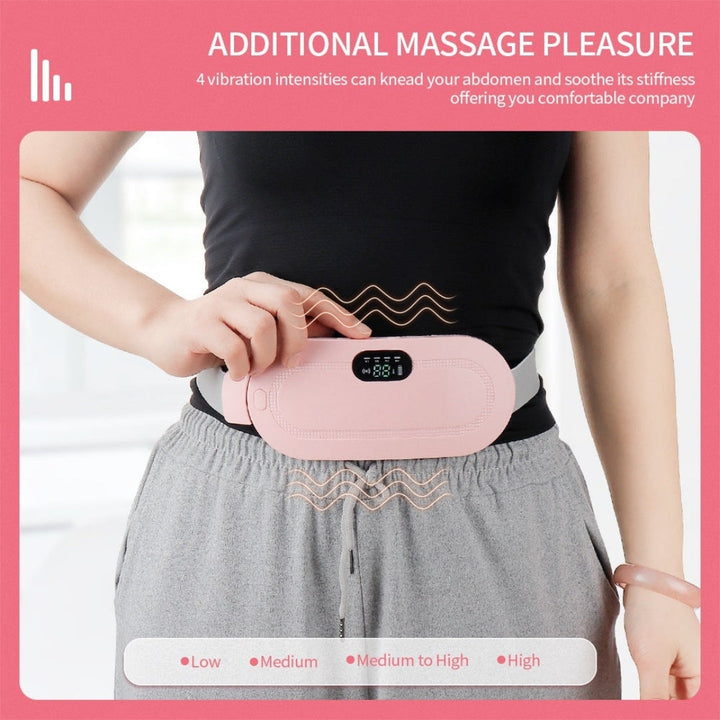 Maya's Dynamic Heat & Massage Therapy for Period Cramps | 1 Year Warranty | Upgraded