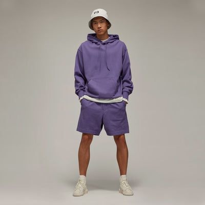 Y-3 | ORGANIC COTTON TERRY SHORTS  { TECH PURPLE