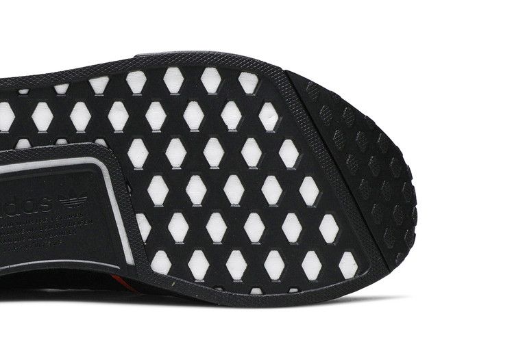 adidas NMD R1 Core Black Solar Red Line