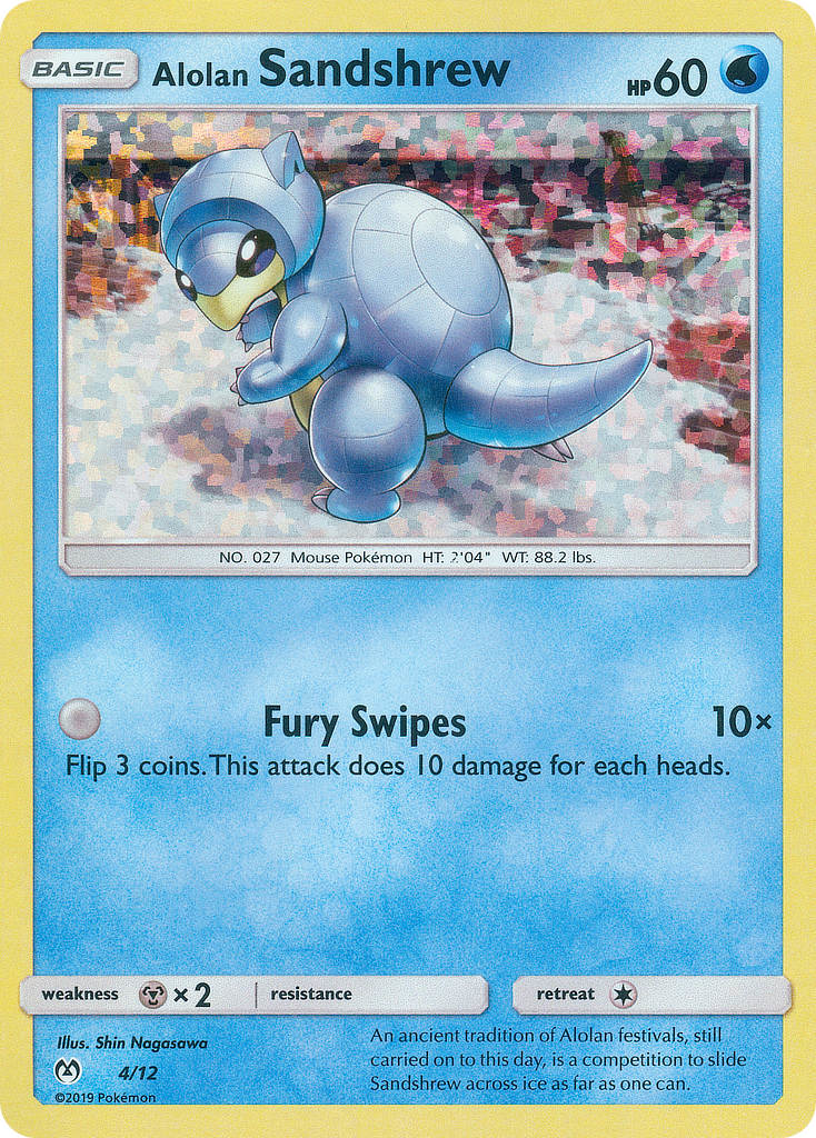 Alolan Sandshrew - 4/12 - Promo