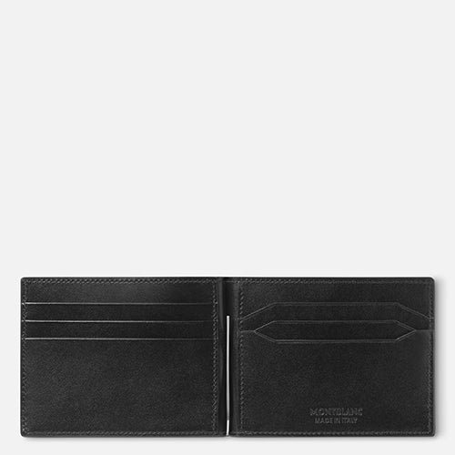 Mont Blanc, Meisterstück wallet 6cc with money clip