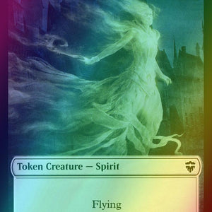 Angel Token (01) // Spirit Token (03) [Commander Legends Tokens] [Foil]