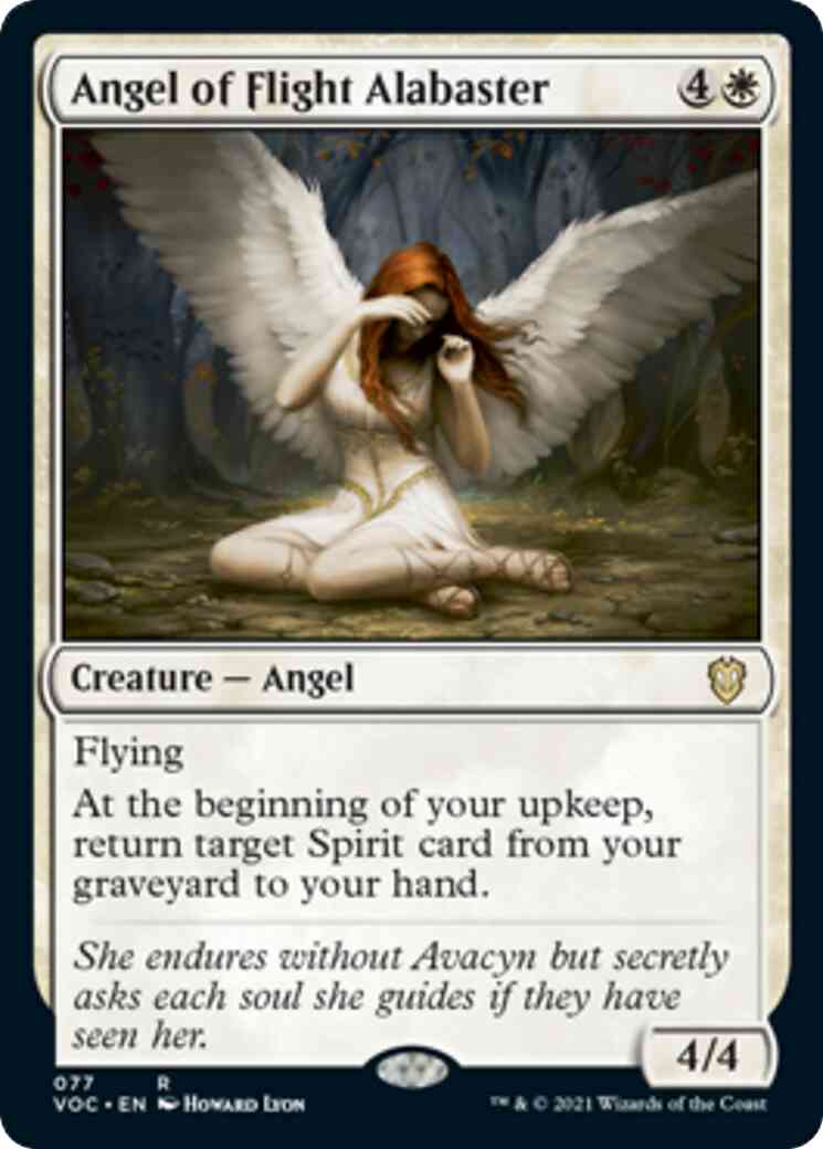 Angel of Flight Alabaster [77] [Innistrad: Crimson Vow: Commander] [Non-Foil]