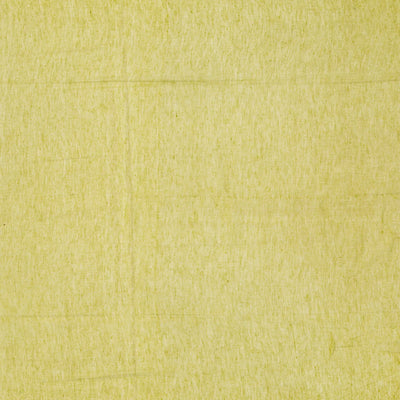 Lime Green Bengal Cotton Saree With Floral Motifs