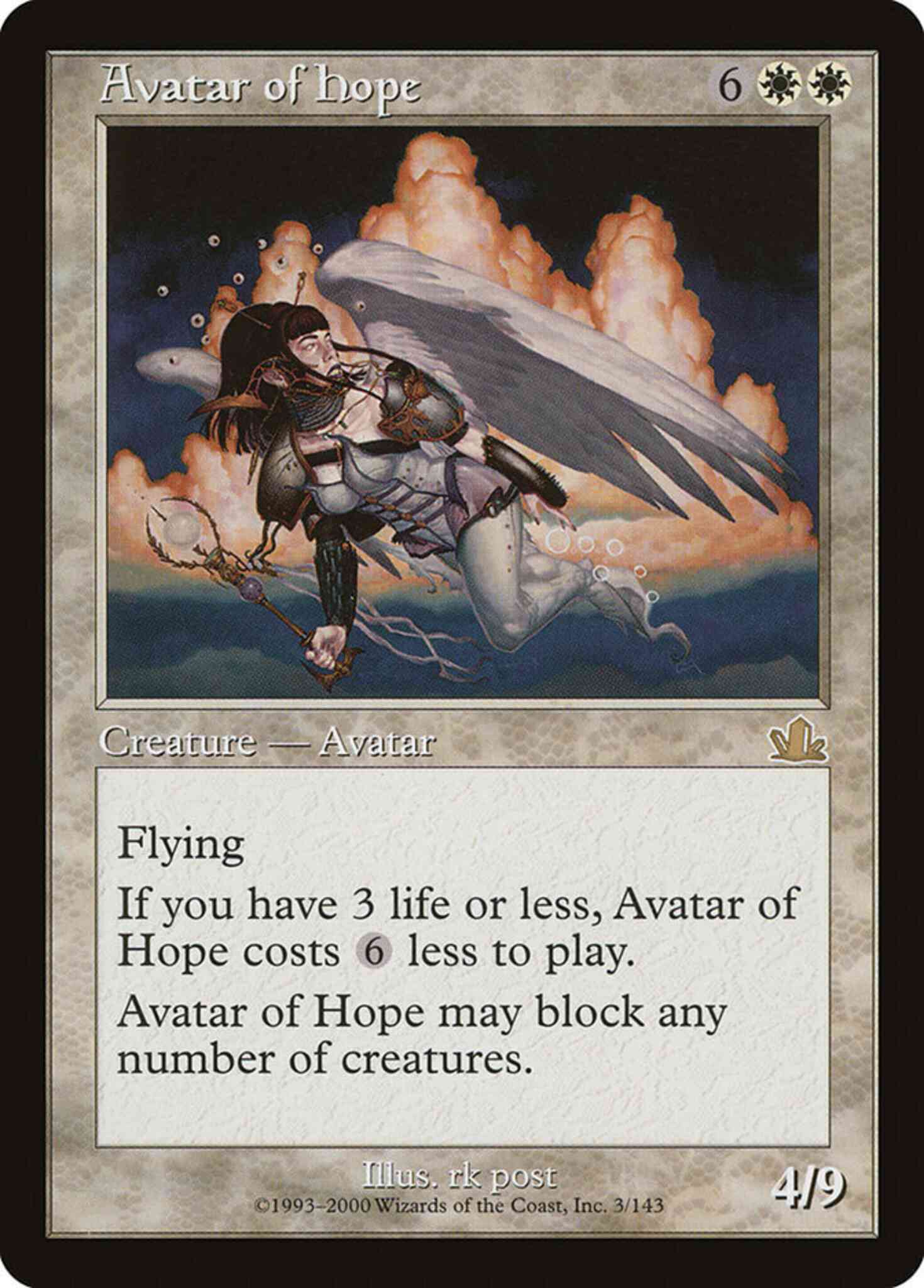 Avatar of Hope [3] [Prophecy] [Non-Foil]