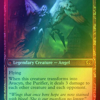 Archangel Avacyn // Avacyn, the Purifier [5s] [Shadows over Innistrad Promos] [Foil]