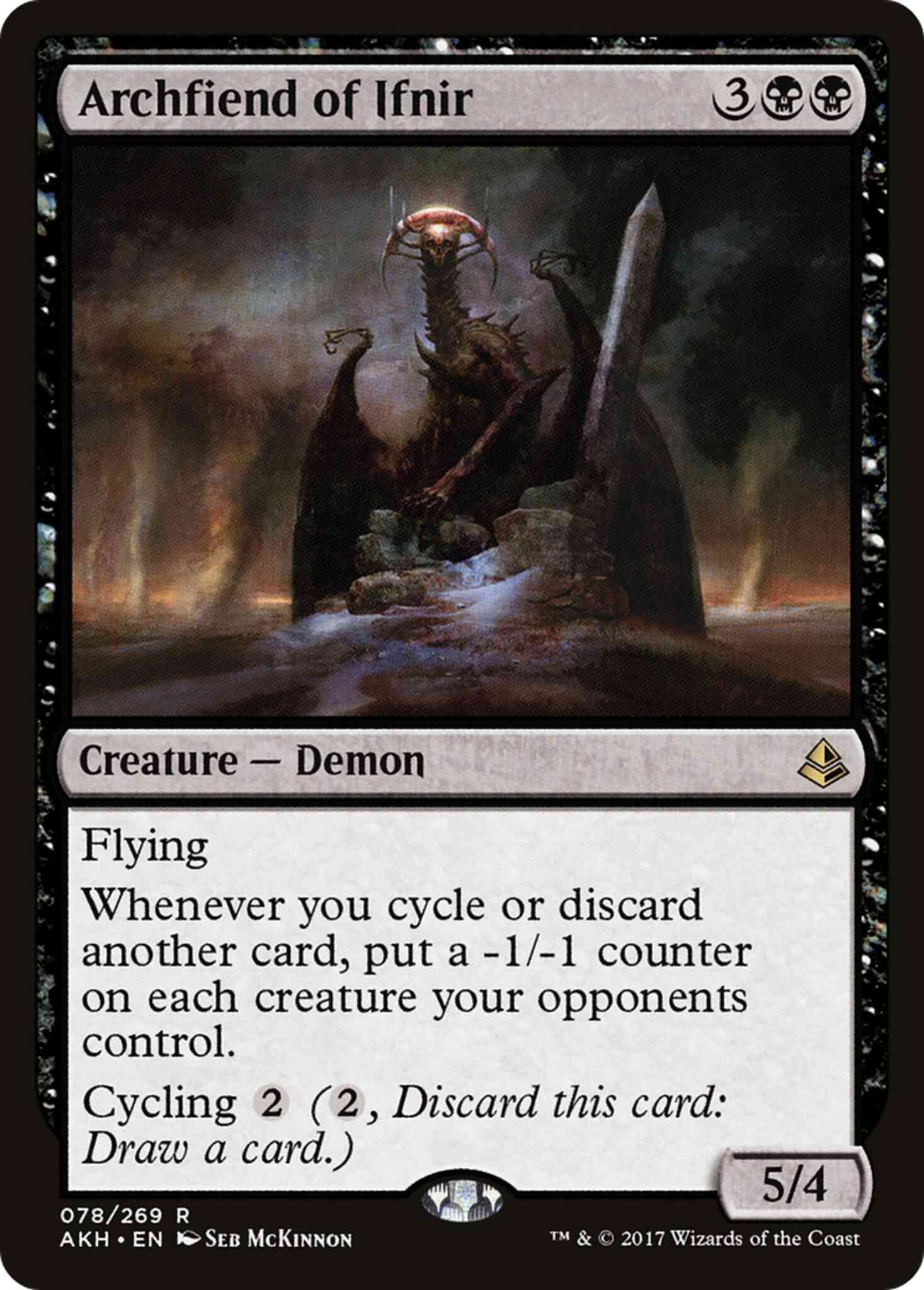 Archfiend of Ifnir [78] [Amonkhet] [Non-Foil]