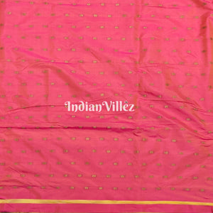 Green Goldfish Dual Tone Animal Motif Katan Banarasi Shikargah Saree