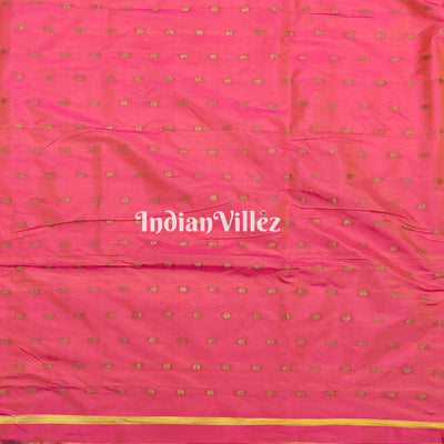 Green Goldfish Dual Tone Animal Motif Katan Banarasi Shikargah Saree