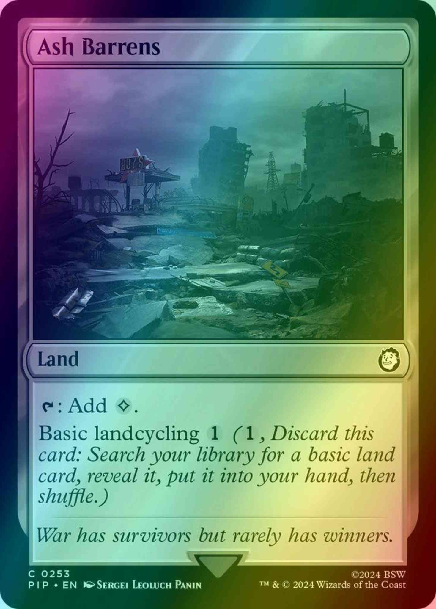 Ash Barrens [253] [Fallout] [Foil]