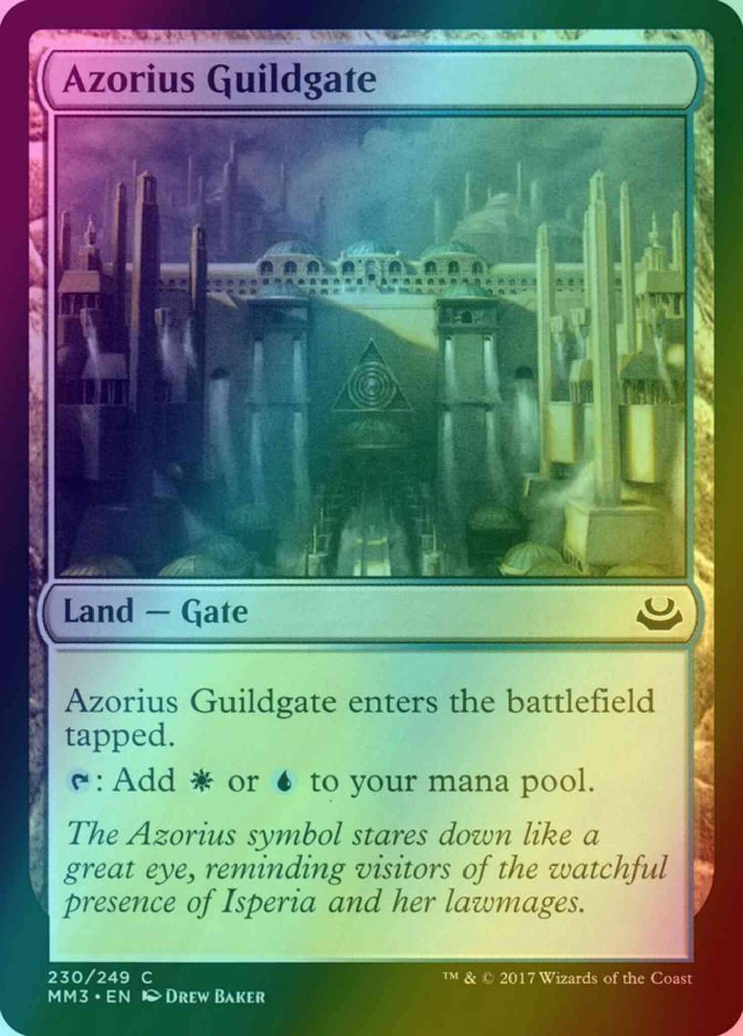 Azorius Guildgate [230] [Modern Masters 2017] [Foil]